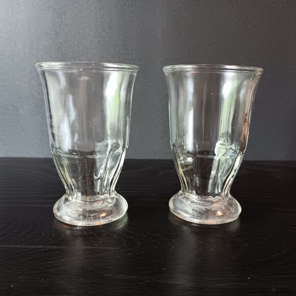 Vintage Pedestal Juice Glasses - Picture 1 of 3